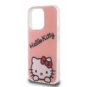 Apple iPhone 15 Uyumlu Pro Uyumlu Kılıf Hello Kitty Orjinal Lisanslı Askılı Yazı ve İkonik Logolu Daydreaming Kapak - 6