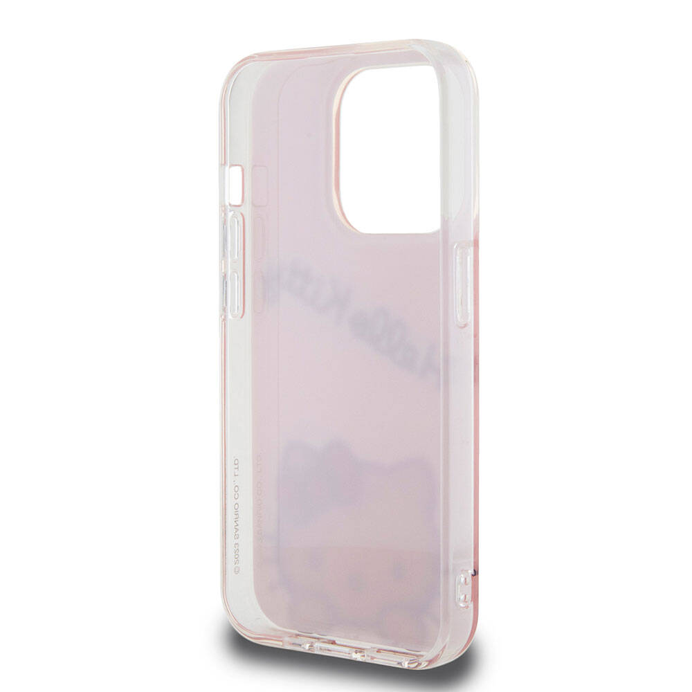 Apple iPhone 15 Uyumlu Pro Uyumlu Kılıf Hello Kitty Orjinal Lisanslı Askılı Yazı ve İkonik Logolu Daydreaming Kapak - 7