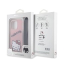 Apple iPhone 15 Uyumlu Pro Uyumlu Kılıf Hello Kitty Orjinal Lisanslı Askılı Yazı ve İkonik Logolu Daydreaming Kapak - 9