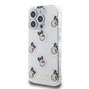 Apple iPhone 15 Uyumlu Pro Uyumlu Kılıf Hello Kitty Orjinal Lisanslı Elektroplating Kaplama Kabarcık Baskılı Kapak - 1