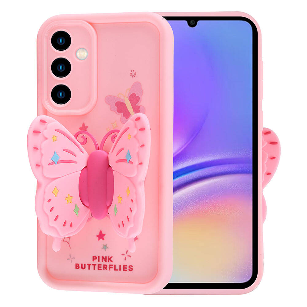 Samsung Galaxy A05S Uyumlu Kılıf Kamera Korumalı Figür Tasarımlı Zore Kapya Kapak - 5