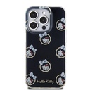 Apple iPhone 15 Uyumlu Pro Uyumlu Kılıf Hello Kitty Orjinal Lisanslı Elektroplating Kaplama Kabarcık Baskılı Kapak - 9