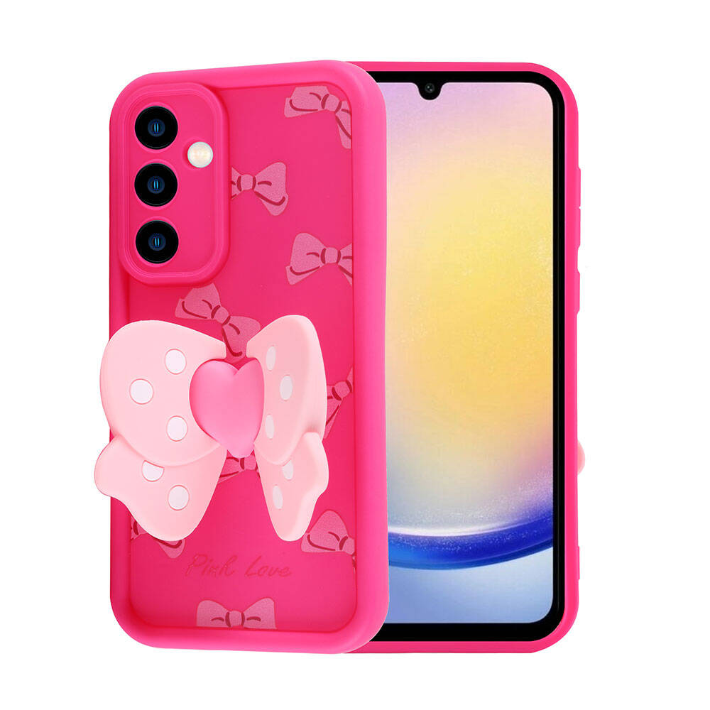 Samsung Galaxy A25 Uyumlu Kılıf Kamera Korumalı Figür Tasarımlı Zore Kapya Kapak - 4
