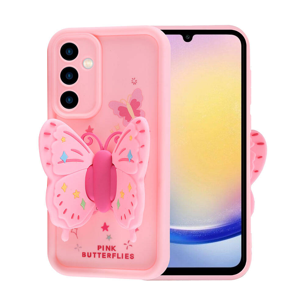 Samsung Galaxy A25 Uyumlu Kılıf Kamera Korumalı Figür Tasarımlı Zore Kapya Kapak - 6