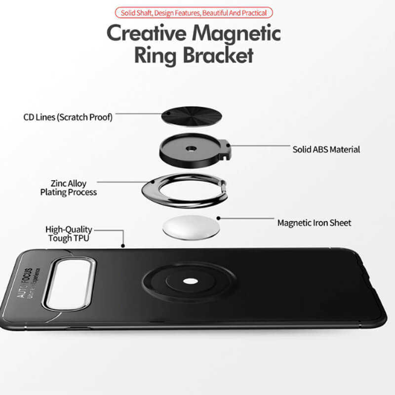 Samsung Galaxy S10 Plus Uyumlu Kılıf Zore Ravel Silikon Kapak - 13