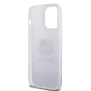 Apple iPhone 15 Uyumlu Pro Uyumlu Max Uyumlu Kılıf Hello Kitty Orjinal Lisanslı Yazı ve İkonik Logolu Elektroplating Kaplama Gradyan Kapak - 6