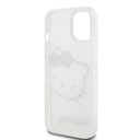 Apple iPhone 15 Uyumlu Kılıf Hello Kitty Orjinal Lisanslı Yazı ve İkonik Logolu Kitty Head Kapak - 6