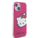 Apple iPhone 15 Uyumlu Kılıf Hello Kitty Orjinal Lisanslı Yazı ve İkonik Logolu Kitty Head Kapak - 10