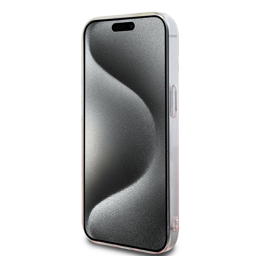 Apple iPhone 15 Uyumlu Kılıf Hello Kitty Orjinal Lisanslı Yazı ve İkonik Logolu Kitty Head Kapak - 11