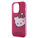 Apple iPhone 15 Uyumlu Pro Uyumlu Max Uyumlu Kılıf Hello Kitty Orjinal Lisanslı Yazı ve İkonik Logolu Kitty Head Kapak - 12