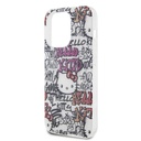 Apple iPhone 15 Uyumlu Pro Uyumlu Max Uyumlu Kılıf Hello Kitty Orjinal Lisanslı İkonik Logolu Etiket Graffiti Kapak - 5