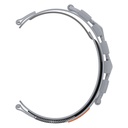Samsung Galaxy Watch 46mm Uyumlu Zore KRD-112 22mm Orbital Örgülü Halat Tasarımlı Naylon Kumaş Hasır Kordon - 4