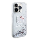 Apple iPhone 15 Uyumlu Pro Uyumlu Kılıf Hello Kitty Orjinal Lisanslı İkonik Sıvılı Glitter Kapak - 10