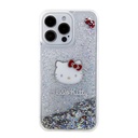 Apple iPhone 15 Uyumlu Pro Uyumlu Max Uyumlu Kılıf Hello Kitty Orjinal Lisanslı İkonik Sıvılı Glitter Kapak - 2