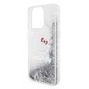 Apple iPhone 15 Uyumlu Pro Uyumlu Max Uyumlu Kılıf Hello Kitty Orjinal Lisanslı İkonik Sıvılı Glitter Kapak - 4