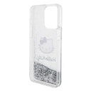 Apple iPhone 15 Uyumlu Pro Uyumlu Max Uyumlu Kılıf Hello Kitty Orjinal Lisanslı İkonik Sıvılı Glitter Kapak - 5