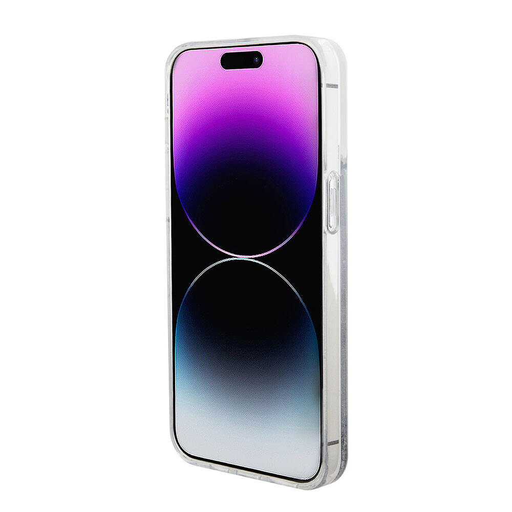 Apple iPhone 15 Uyumlu Pro Uyumlu Max Uyumlu Kılıf Hello Kitty Orjinal Lisanslı İkonik Sıvılı Glitter Kapak - 6