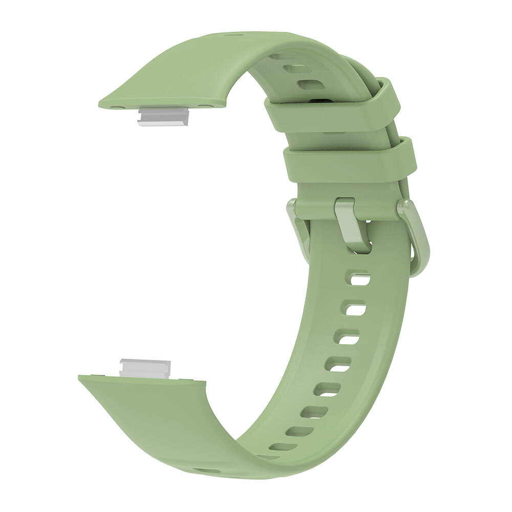 Huawei Watch Fit Uyumlu 3 Band Serisi Klasik Kordon Silikon Strap Kayış - 1