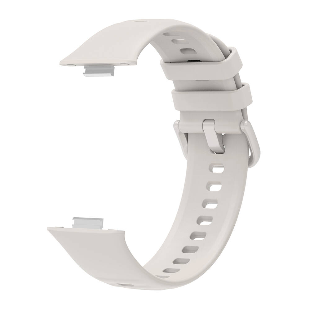 Huawei Watch Fit Uyumlu 3 Band Serisi Klasik Kordon Silikon Strap Kayış - 18