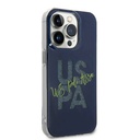 Apple iPhone 15 Uyumlu Pro Uyumlu Max Uyumlu Kılıf U.S. Polo Assn. Orjinal Lisanslı Simli Parlak Alfabe Tasarım Kapak - 17