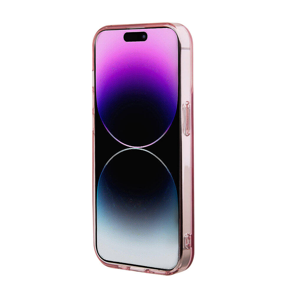 Apple iPhone 15 Uyumlu Pro Uyumlu Kılıf U.S. Polo Assn. Orjinal Lisanslı M-safe Şarj Özellikli Transparan Tasarım Kapak - 13