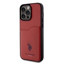 Apple iPhone 15 Uyumlu Pro Uyumlu Max Uyumlu Kılıf U.S. Polo Assn. Orjinal Lisanslı Baskı Logolu PU Kartlıklı Kapak - 22