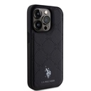 Apple iPhone 15 Uyumlu Pro Uyumlu Kılıf U.S. Polo Assn. Orjinal Lisanslı HS Desenli Baskı Logolu Suni Deri Kapak - 3