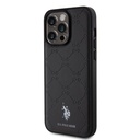 Apple iPhone 15 Uyumlu Pro Uyumlu Max Uyumlu Kılıf U.S. Polo Assn. Orjinal Lisanslı HS Desenli Baskı Logolu Suni Deri Kapak - 1