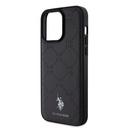 Apple iPhone 15 Uyumlu Pro Uyumlu Max Uyumlu Kılıf U.S. Polo Assn. Orjinal Lisanslı HS Desenli Baskı Logolu Suni Deri Kapak - 5