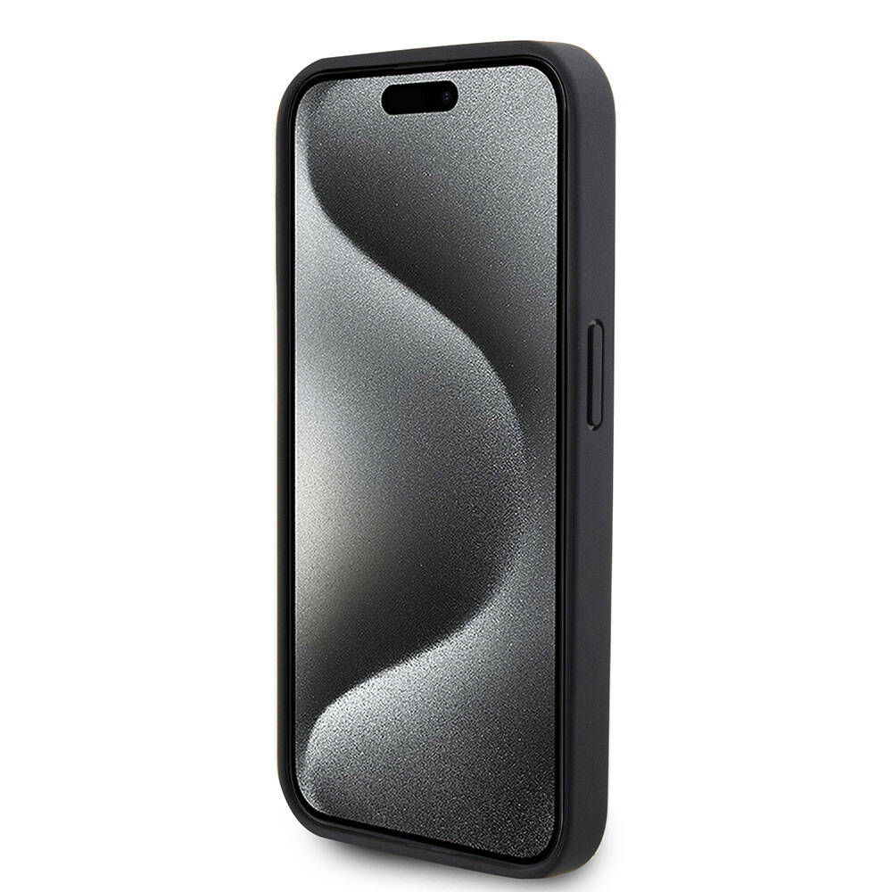 Apple iPhone 15 Uyumlu Pro Uyumlu Kılıf U.S. Polo Assn. Orjinal Lisanslı Deri Şeritli Logo Dizayn Kapak - 4