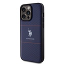 Apple iPhone 15 Uyumlu Pro Uyumlu Max Uyumlu Kılıf U.S. Polo Assn. Orjinal Lisanslı Deri Şeritli Logo Dizayn Kapak - 8