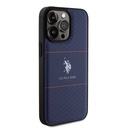 Apple iPhone 15 Uyumlu Pro Uyumlu Max Uyumlu Kılıf U.S. Polo Assn. Orjinal Lisanslı Deri Şeritli Logo Dizayn Kapak - 10