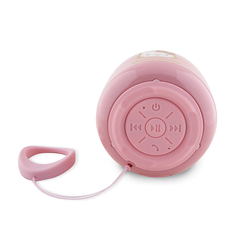 Hello Kitty Renk Geçişli Elektroplating Logolu Parmak Tutamaçlı Mini Bluetooth Speaker Hoparlör - 2