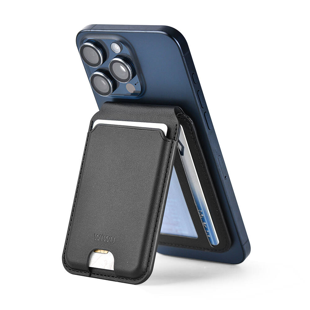Wiwu MW-003 Mag Wallet Standlı Magnetik Kartlık - 1