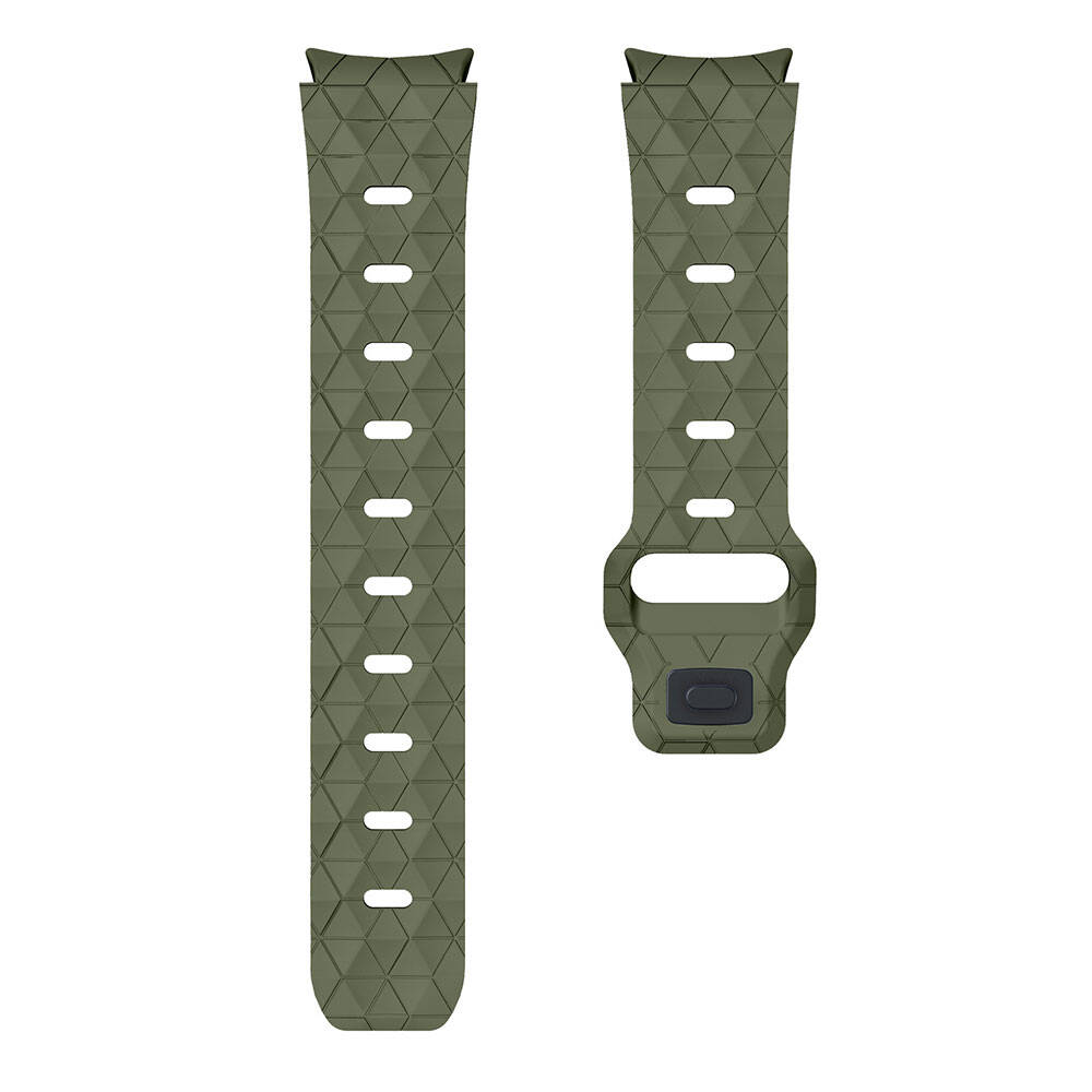 Samsung Galaxy Watch 5 44mm Uyumlu Zore KRD-116 20mm Futbol Desenli Spor Tasarımlı Silikon Kordon - 1