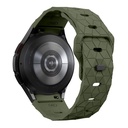 Samsung Galaxy Watch 5 44mm Uyumlu Zore KRD-116 20mm Futbol Desenli Spor Tasarımlı Silikon Kordon - 2