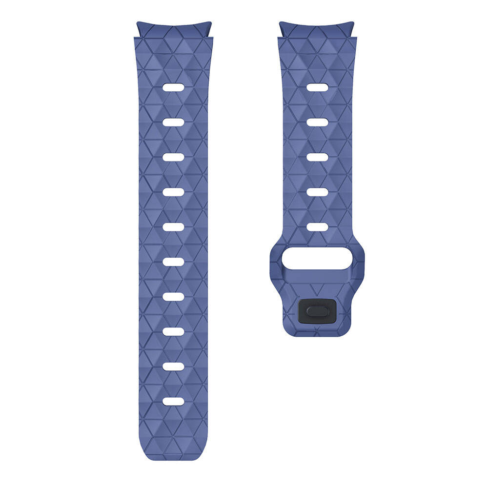 Samsung Galaxy Watch 5 44mm Uyumlu Zore KRD-116 20mm Futbol Desenli Spor Tasarımlı Silikon Kordon - 5