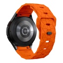Samsung Galaxy Watch 5 44mm Uyumlu Zore KRD-116 20mm Futbol Desenli Spor Tasarımlı Silikon Kordon - 14