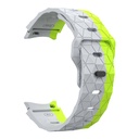 Samsung Galaxy Watch 5 44mm Uyumlu Zore KRD-116 20mm Futbol Desenli Spor Tasarımlı Silikon Kordon - 21