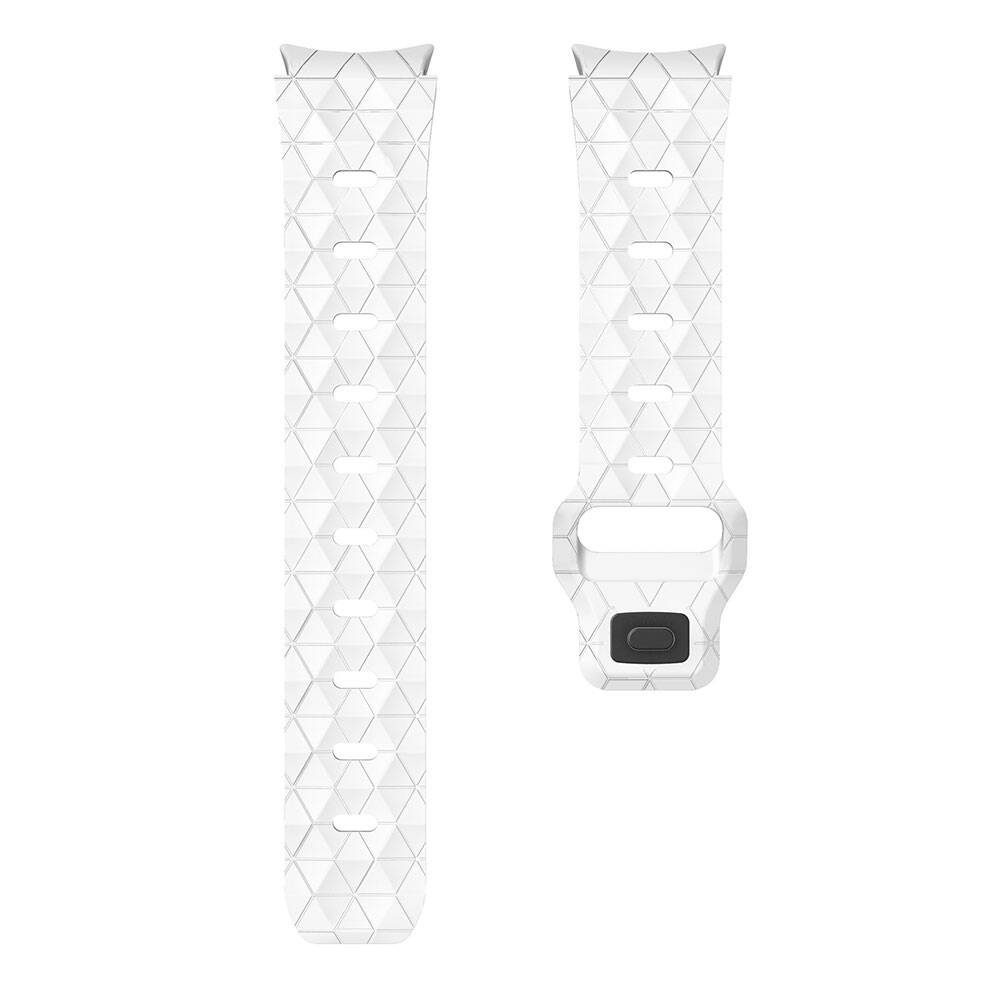 Samsung Galaxy Watch 5 44mm Uyumlu Zore KRD-116 20mm Futbol Desenli Spor Tasarımlı Silikon Kordon - 25