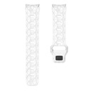 Samsung Galaxy Watch 5 44mm Uyumlu Zore KRD-116 20mm Futbol Desenli Spor Tasarımlı Silikon Kordon - 25