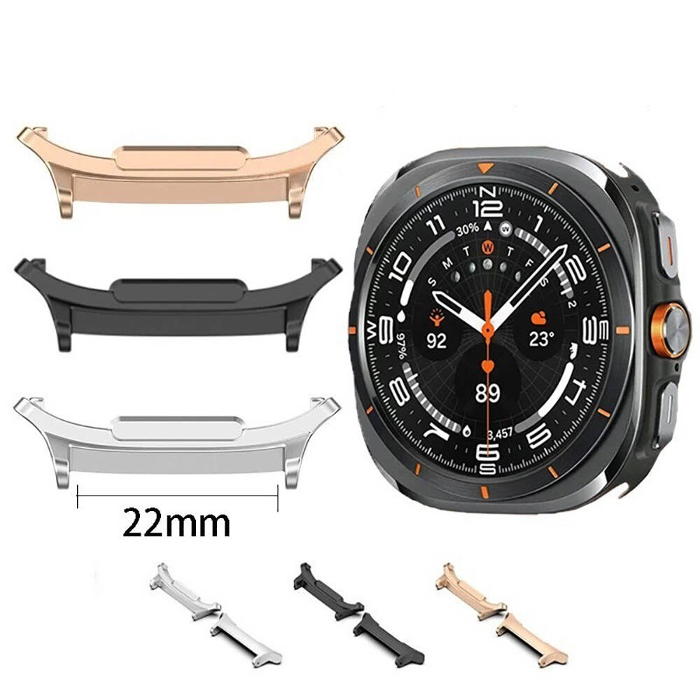 Samsung Galaxy Watch Ultra 47mm Uyumlu Metal Kordon Dönüştürücü - 1