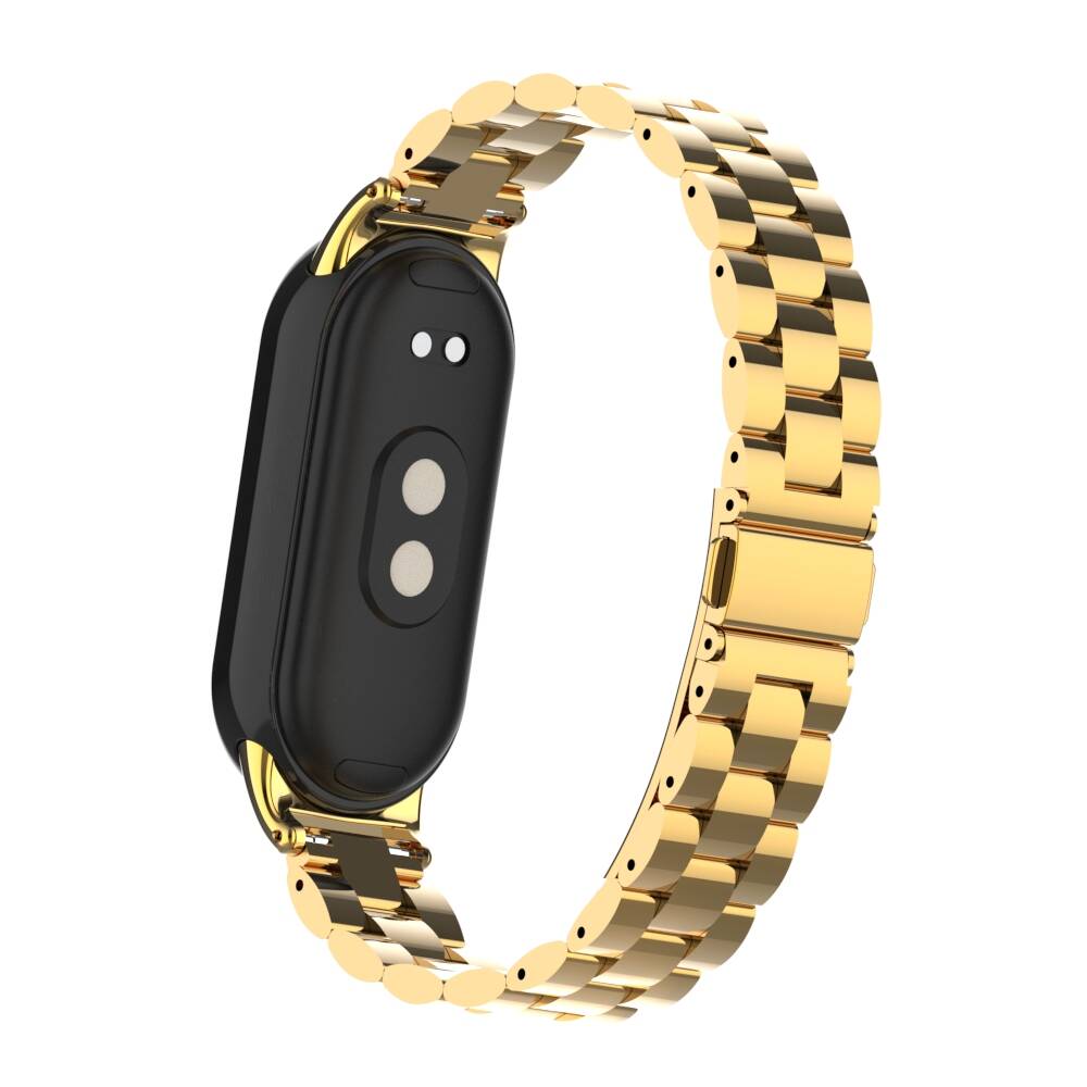 Xiaomi Mi Band 8 Uyumlu KRD-04 Metal Kordon - 4