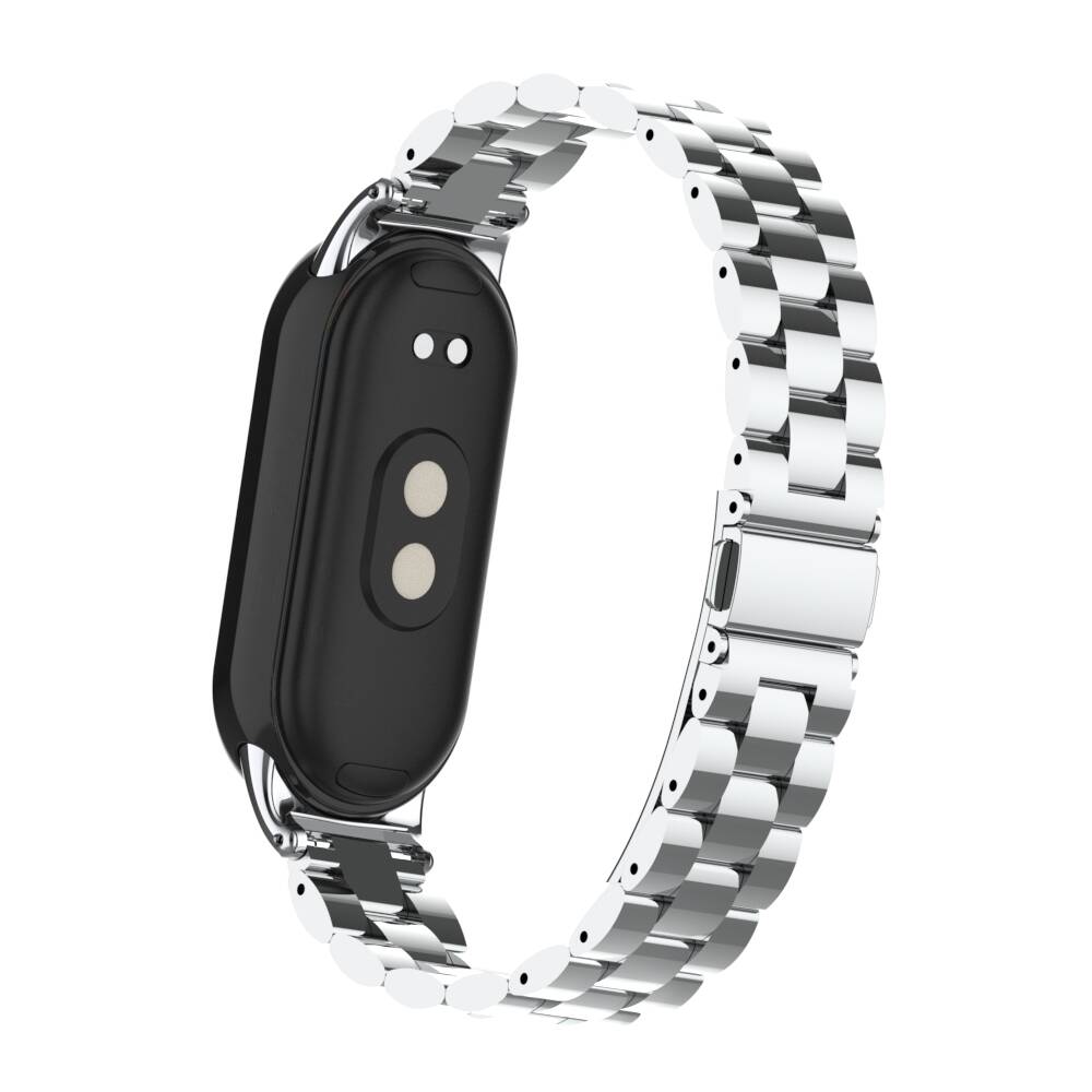 Xiaomi Mi Band 8 Uyumlu KRD-04 Metal Kordon - 9