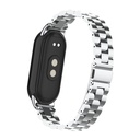 Xiaomi Mi Band 8 Uyumlu KRD-04 Metal Kordon - 9