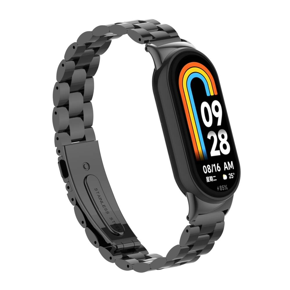 Xiaomi Mi Band 8 Uyumlu KRD-04 Metal Kordon - 18