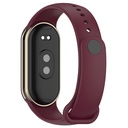 Xiaomi Mi Band 8 Uyumlu Serisi Klasik Kordon Silikon Strap Kayış - 4