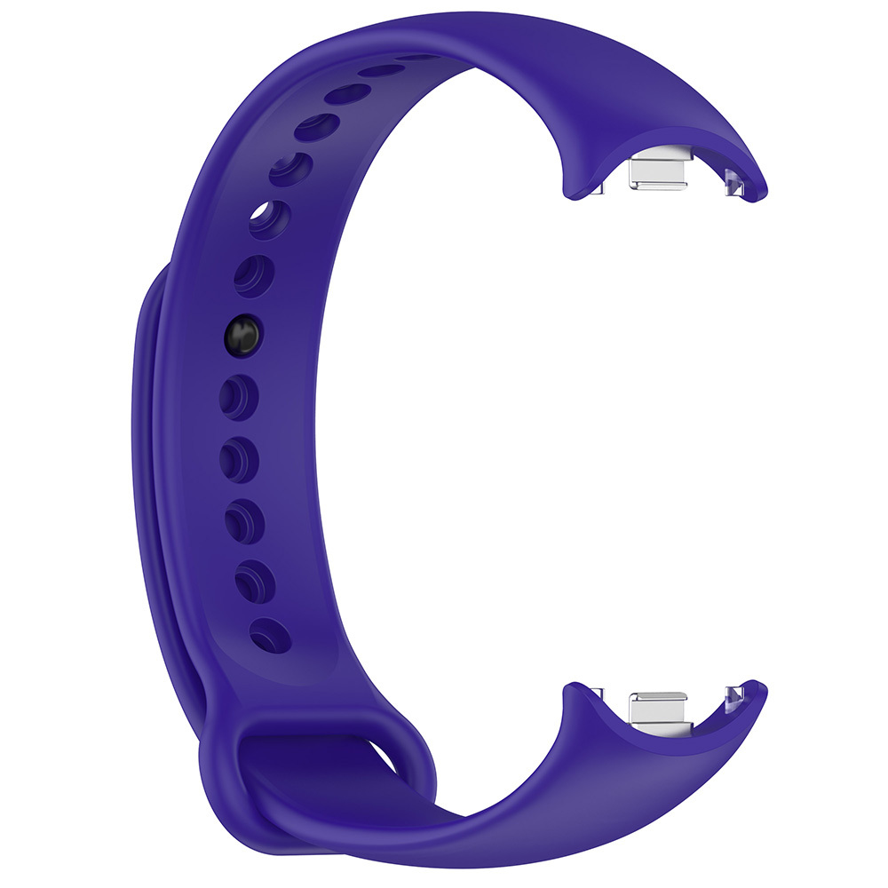 Xiaomi Mi Band 8 Uyumlu Serisi Klasik Kordon Silikon Strap Kayış - 9