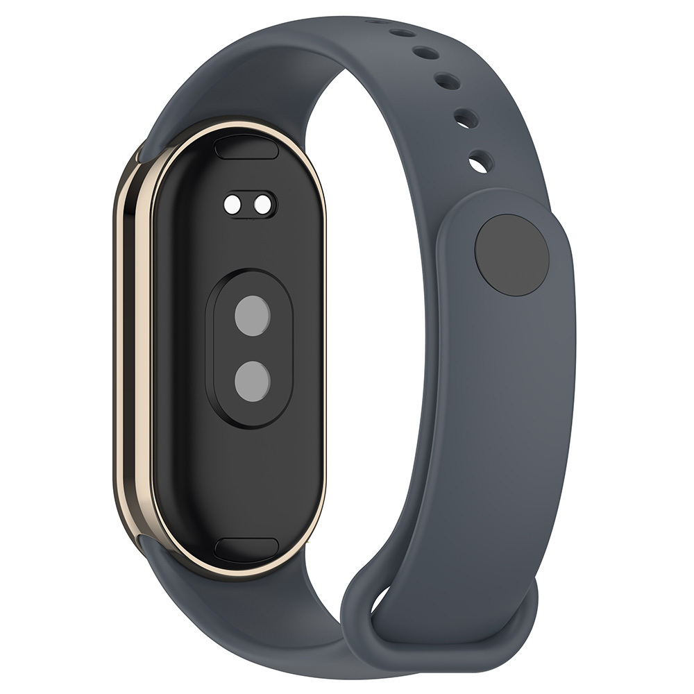 Xiaomi Mi Band 8 Uyumlu Serisi Klasik Kordon Silikon Strap Kayış - 10
