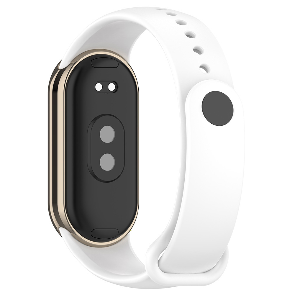 Xiaomi Mi Band 8 Uyumlu Serisi Klasik Kordon Silikon Strap Kayış - 15